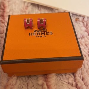 Brand new Hermes Earrings & Necklace set.
